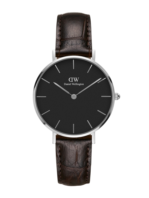 

Daniel Wellington Women Petite York Black Silver Watch