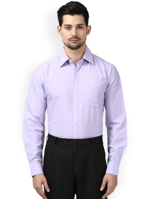 

Next Look Men Purple Contemporary Regular Fit Solid Formal Shirt