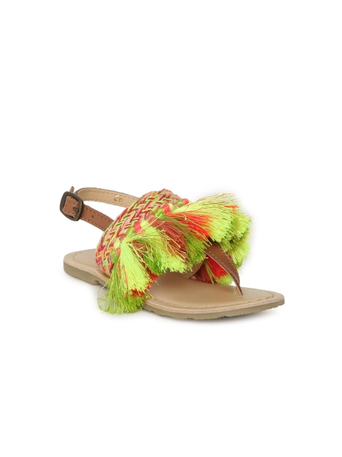 

Aria Nica Girls Green & Red Comfort Sandals