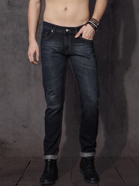 

Roadster Men Blue Slim Fit Mid-Rise Clean Look Jeans