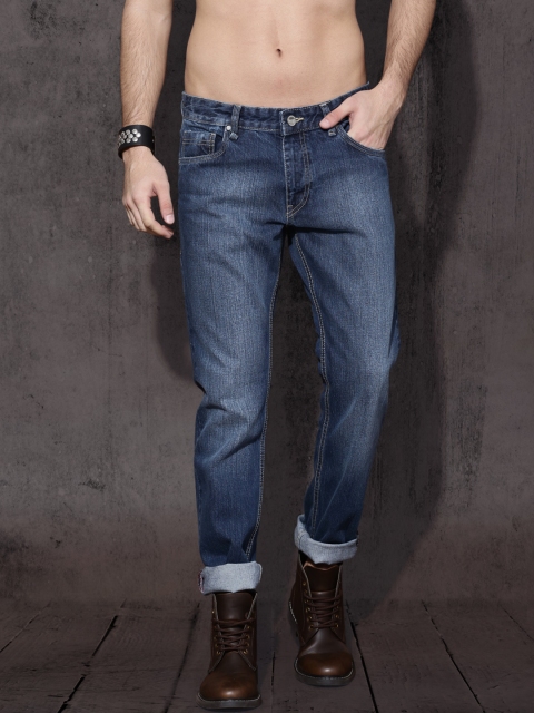 

Roadster Men Blue Slim Fit Mid-Rise Clean Look Jeans