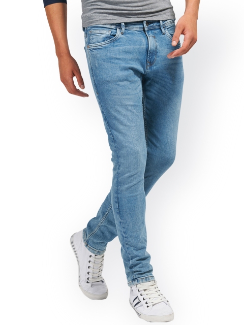 

Tom Tailor Men Blue Slim Fit Mid-Rise Clean Look Jeans