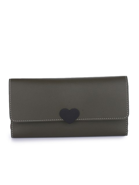 

Alvaro Castagnino Women Green Solid Two Fold Wallet