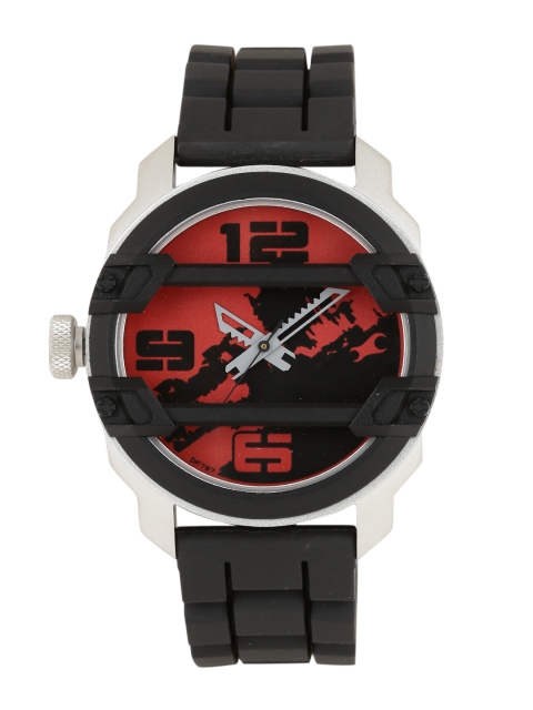 

Fastrack Men Black & Red Analogue Watch NK3153KP01_BBD