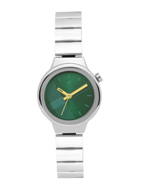 

Fastrack Women Green Analogue Watch NK6149SM02_BBD