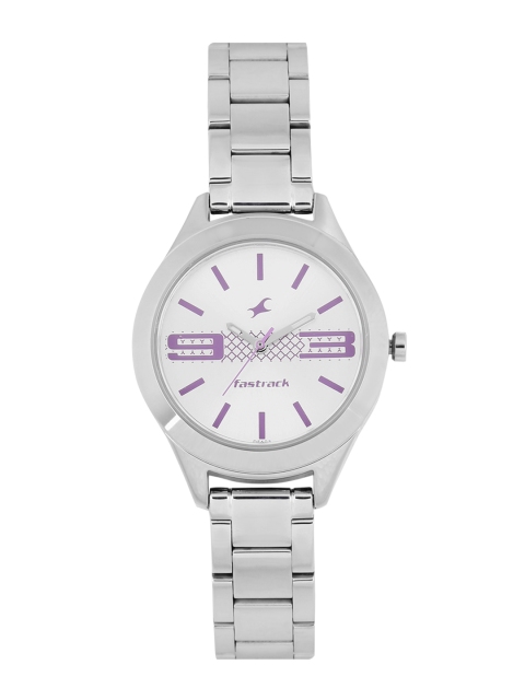 

Fastrack Women White Analogue Watch NK6153SM01