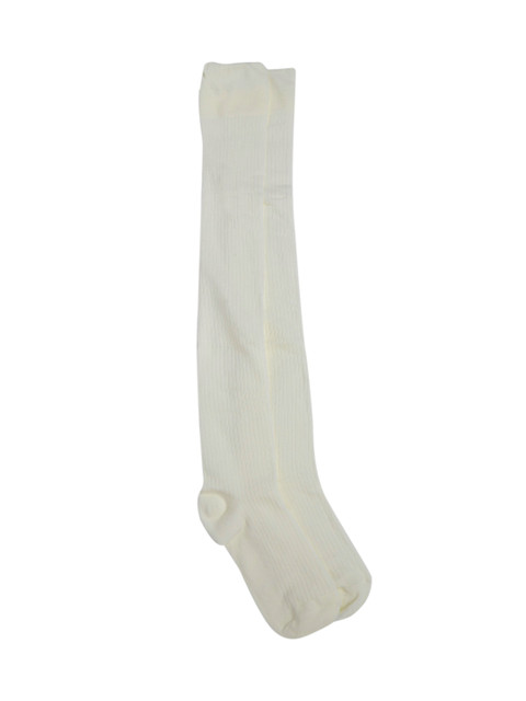 

FOREVER 21 Women Cream-Coloured Grey Self-Striped Above Ankle-Length Socks
