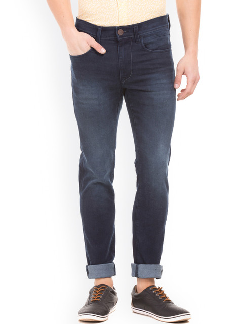 

U.S. Polo Assn. Men Blue Regular Fit Mid-Rise Clean Look Jeans