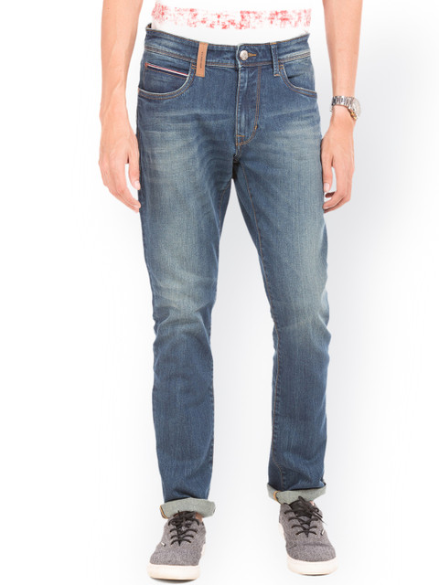 

U.S. Polo Assn. Denim Co. Men Blue Regular Fit Mid-Rise Clean Look Jeans