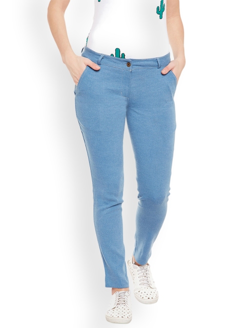 

Rider Republic Women Blue Slim Fit Mid-Rise Clean Look Stretchable Jeans