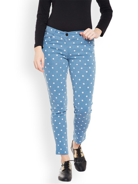 

Rider Republic Women Blue Slim Fit Mid-Rise Clean Look Stretchable Jeans