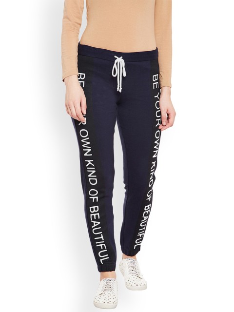 

Rider Republic Women Navy Blue Regular Fit Solid Joggers