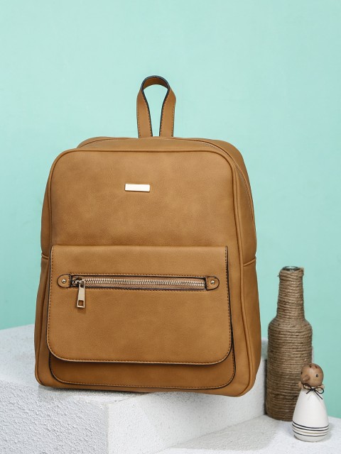 

20Dresses Women Brown Solid Backpack