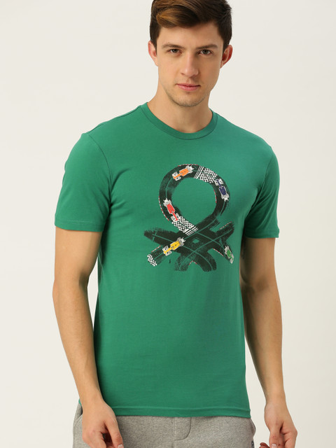 

Undercolors of Benetton Green Brand Print Lounge T-shirt