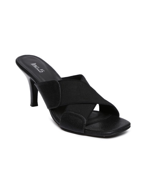 

Inc 5 Women Black Solid Heels