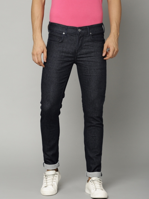 

French Connection Men Blue Skinny Fit Mid-Rise Clean Look Stretchable Jeans