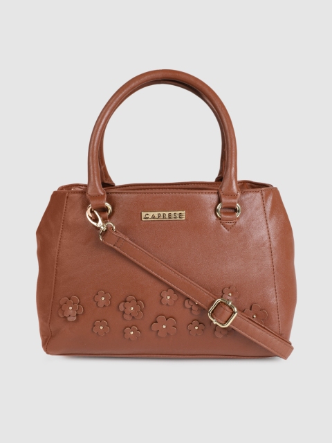 

Caprese Brown Solid Handheld Bag