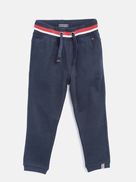 

Tommy Hilfiger Boys Navy Track Pants, Navy blue