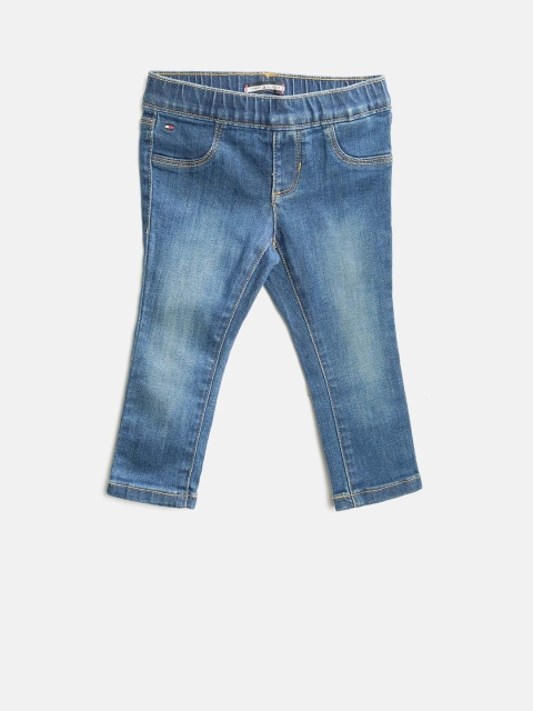 

Tommy Hilfiger Girls Blue Washed Skinny Fit Jeggings