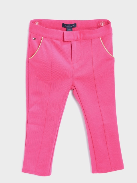 

Tommy Hilfiger Girls Pink Original Regular Fit Trousers