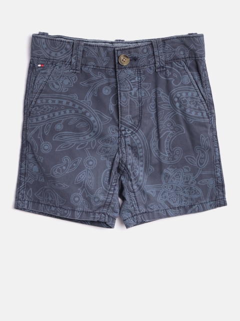 

Tommy Hilfiger Boys Navy Blue Printed Shorts