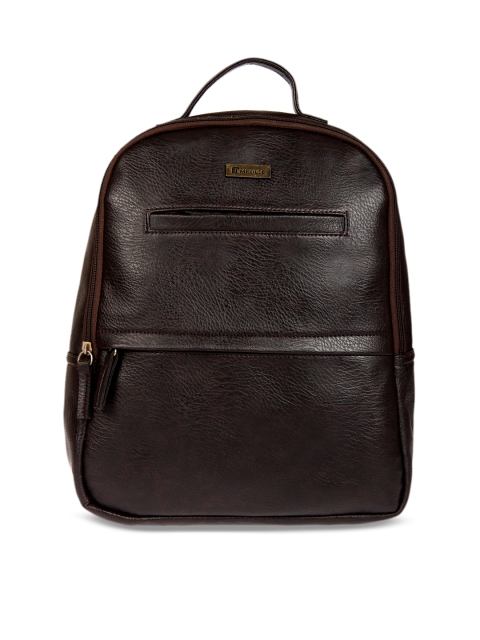 

Impulse Women Brown Solid Backpack