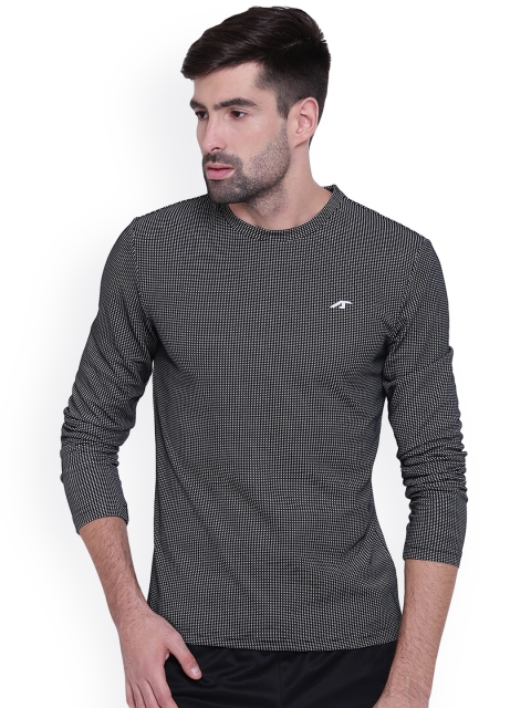 

Alcis Men Black Printed Round Neck T-shirt