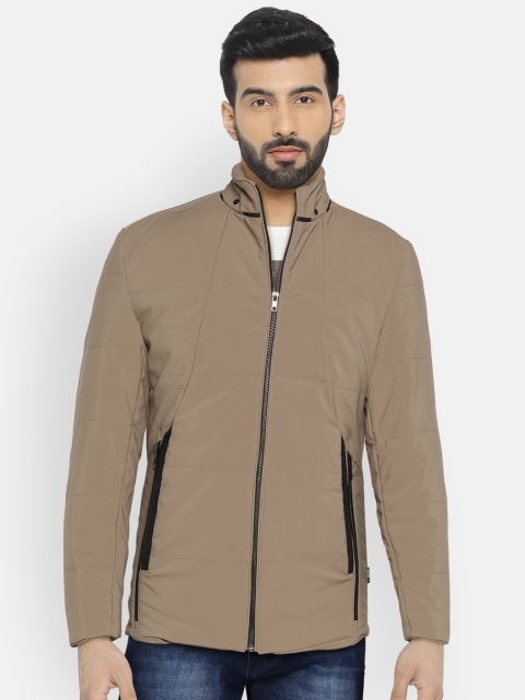 

Fort Collins Men Khaki Solid Tailored Jacket