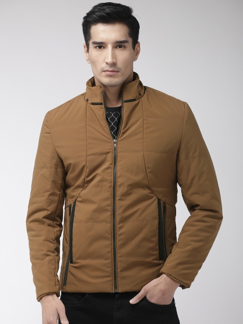

Fort Collins Men Brown Solid Padded Jacket