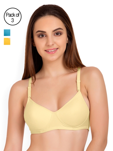 

Tweens Pack of 3 T-shirt Bras TW91301, Beige