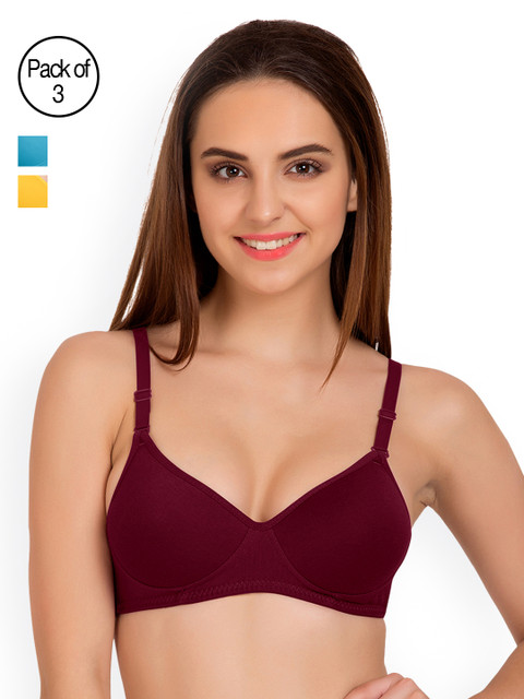 

Tweens Pack of 3 T-shirt Bras TW91301, Yellow