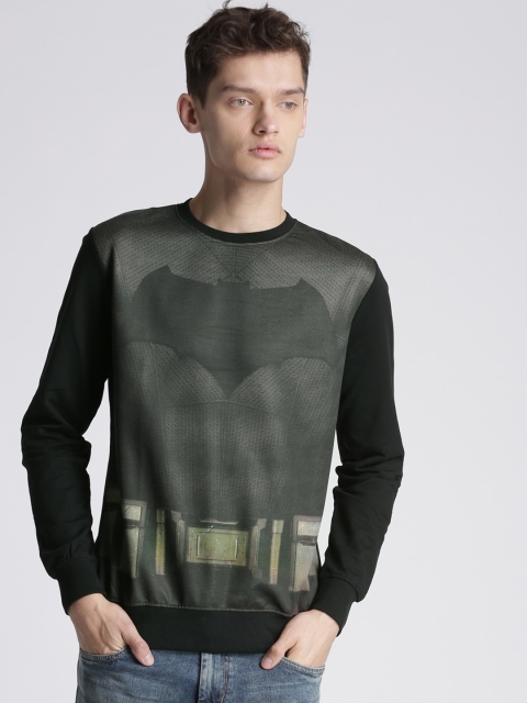 

Splash Men Black Printed Sweatshirt