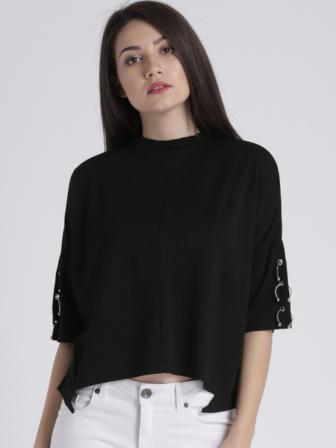 

Splash Women Black Solid Top
