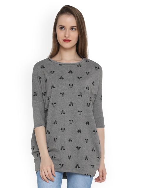 

Splash Women Grey Printed Top