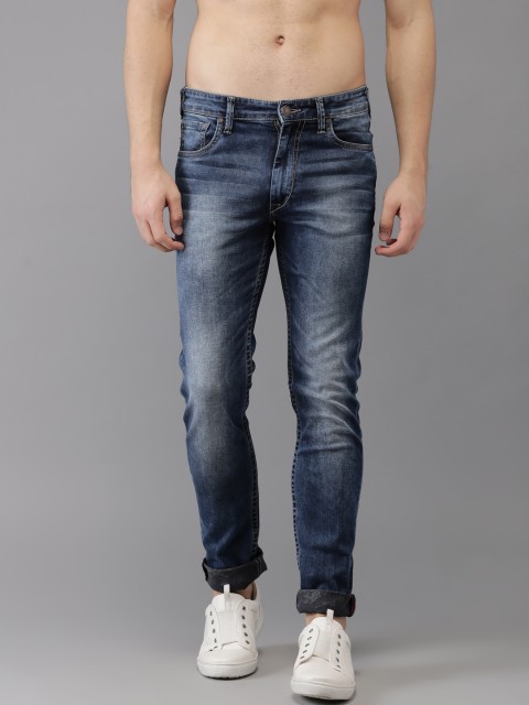 

Moda Rapido Men Blue Slim Fit Mid-Rise Clean Look Jeans