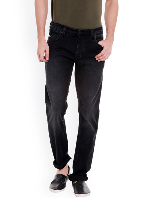 

Integriti Men Black Slim Fit Mid-Rise Clean Look Jeans