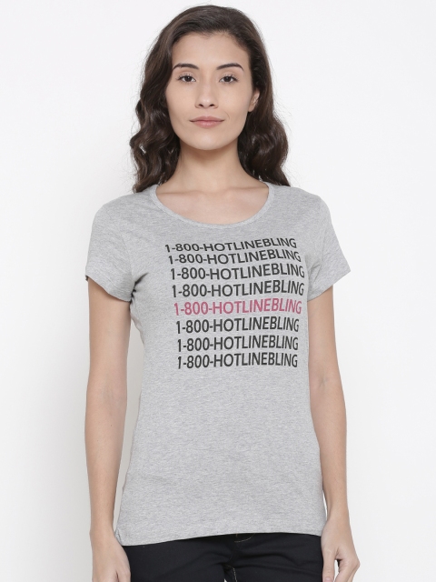 

Splash Women Grey Printed Top