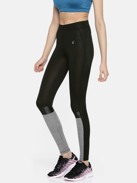 

HRX Active by Hrithik Roshan Black RAPID-DRY Tights