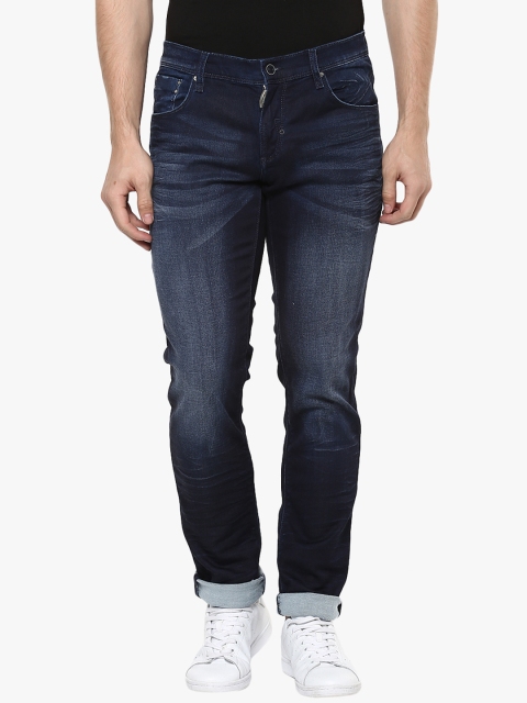 

Antony Morato Men Blue Slim Fit Mid-Rise Clean Look Jeans