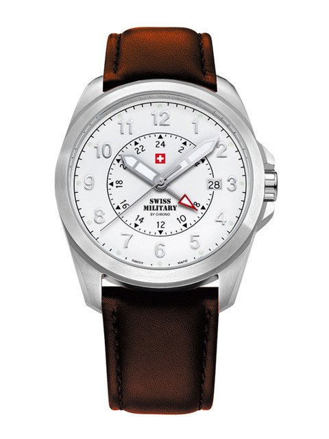 

Swiss Military by Chrono Men White Analogue Watch