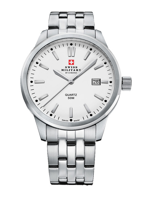 

Swiss Military by Chrono Men White Analogue Watch SMP36009.02