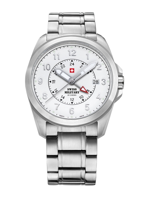 

Swiss Military by Chrono Men White Analogue Watch