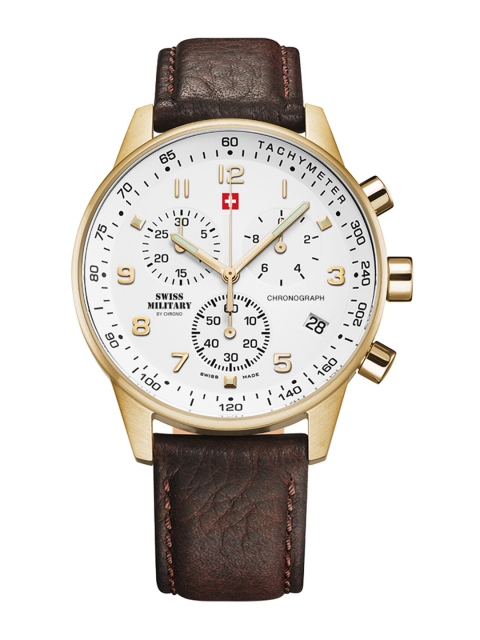 

Swiss Military by Chrono Men White Analogue Watch SM34012.07