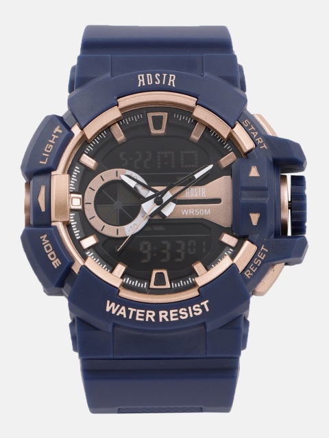 

Roadster Unisex Blue Analogue and Digital Watch MFB-PN-OS-AD1505