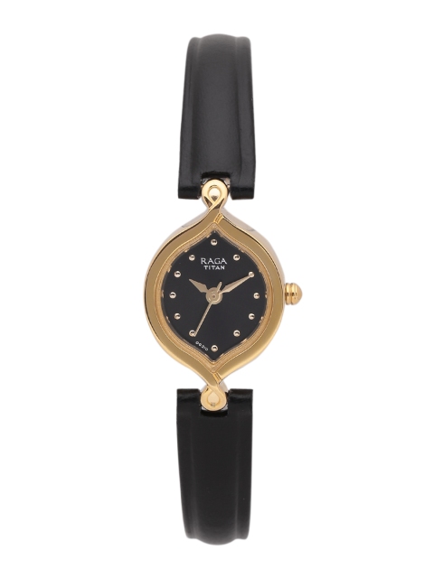 

Titan Women Black Analogue Watch 2296YL03