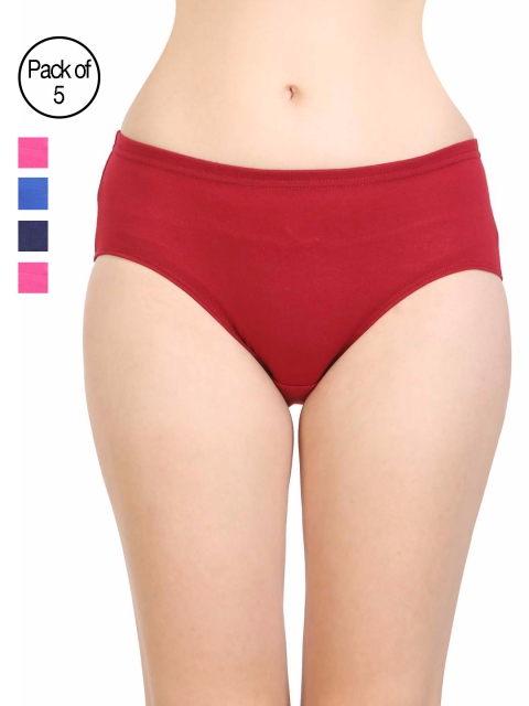 

Bodycare Pack of 5 Assorted Bikini Briefs, Multi