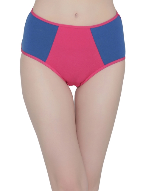 

Clovia Women Pink & Blue Hipster Briefs PN2095P22S