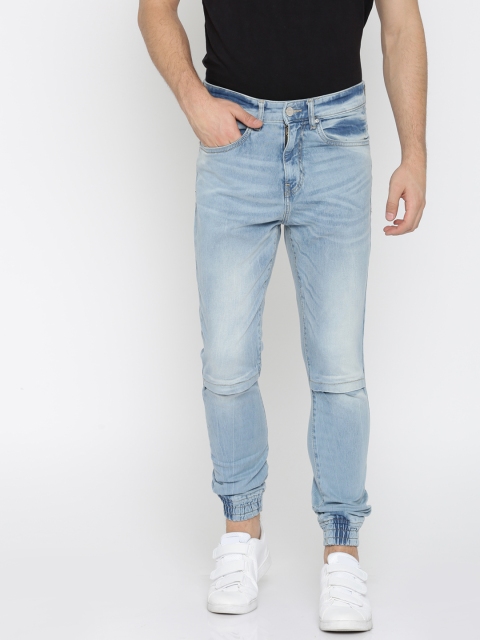 

LOCOMOTIVE Men Blue Slim Fit Mid-Rise Clean Look Stretchable Jeans