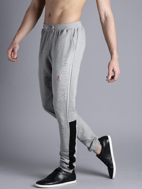 

Kook N Keech Marvel Grey Melange Printed Joggers