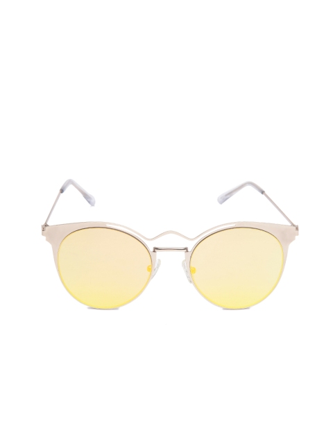 

DressBerry Women Mirrored Cateye Sunglasses MFB-PN-FM-G87606, Gold